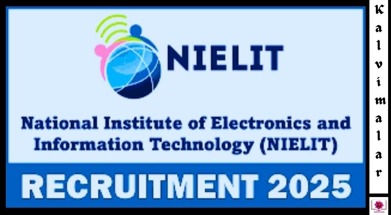 NIELIT Chennai Recruitment 2025